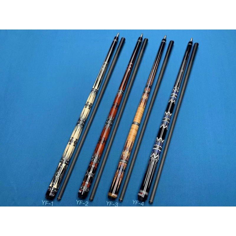 Cơ Bida Full Carbon Yfen Chính Hãng - Gậy Bida Carbon Cao Cấp