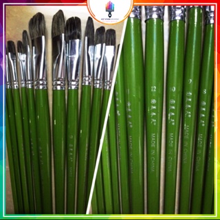 BỘ BÚT CÁN XANH LÔNG CHỒN 12 CÂY🧑🏻‍🎨