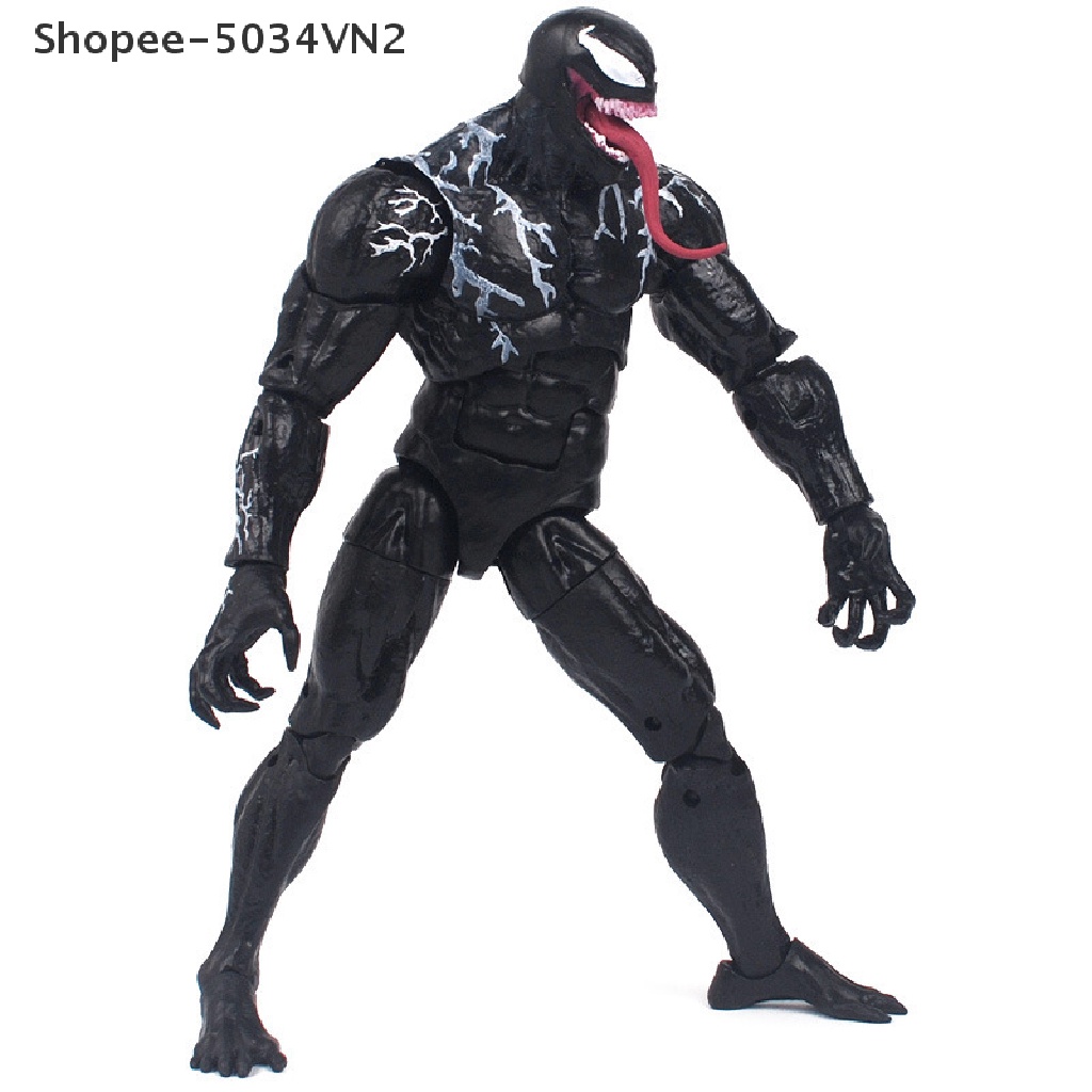 Mô hình búp bê nhân vật Venom 2 Carnage siêu anh hùng Marvel handmade khớp chuyển động được 6 inch dành cho trang trí