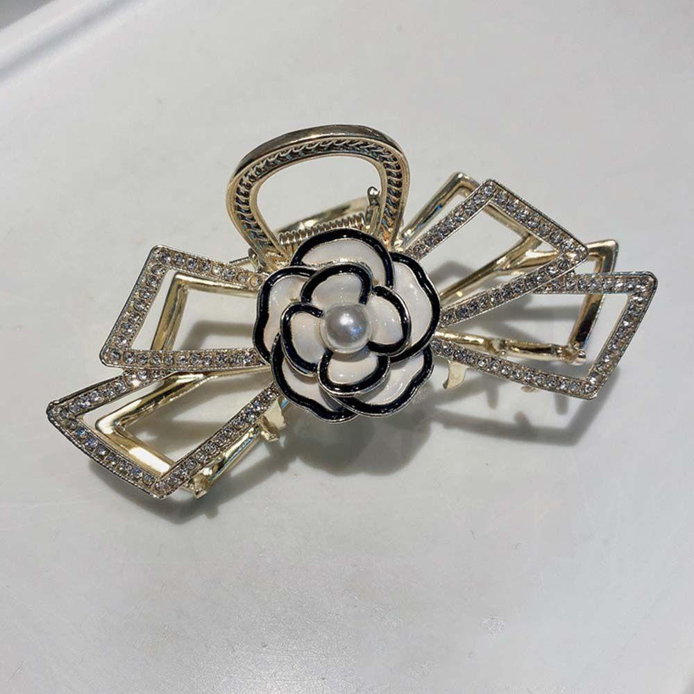 Kẹp Tóc Đuôi Ngựa Thanh Lịch Thời Trang Xuân Hè Cho Nữ|Kẹp Tóc Hình Bông Hoa / Con Cua Xinh Xắn