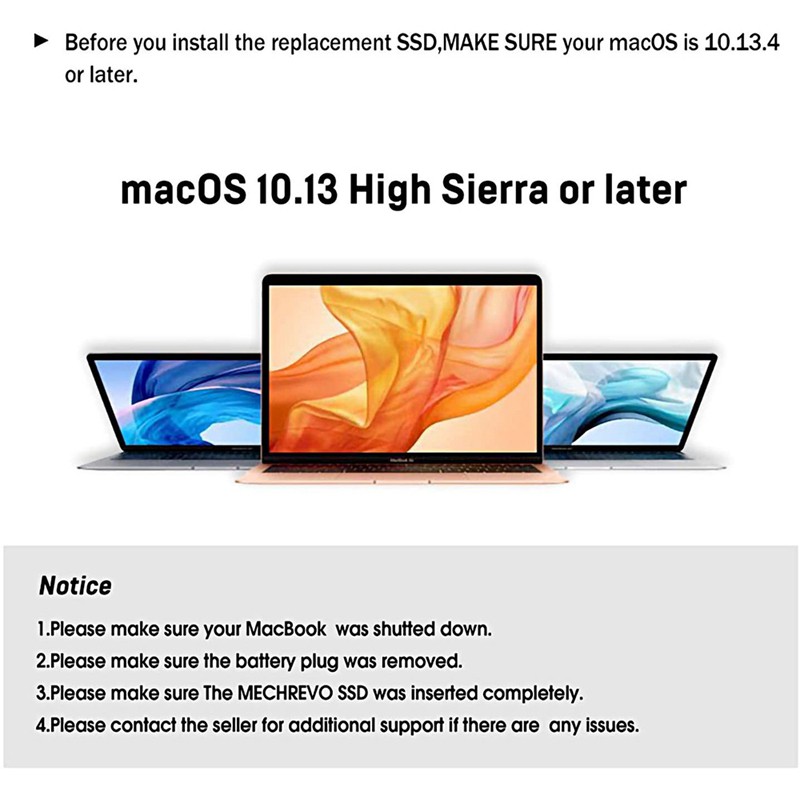 Bộ Chuyển Đổi M.2 Nvme Ssd Cho Macbook Air Pro 2013-2017, For A1465 | BigBuy360 - bigbuy360.vn