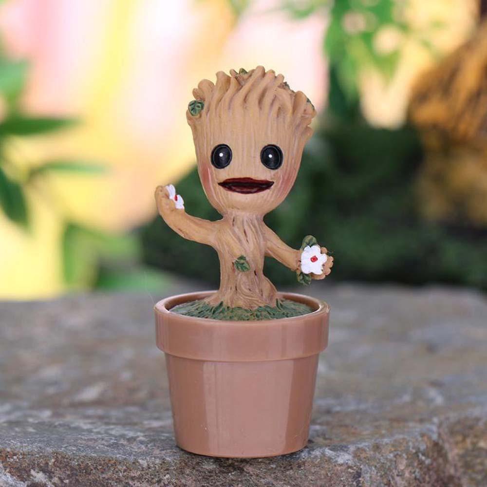 DARNELL Mô Hình Nhân Vật Groot Trong Phim Avengers Bằng PVC Độc Đáo Trang Trí Nhà Cửa DIY