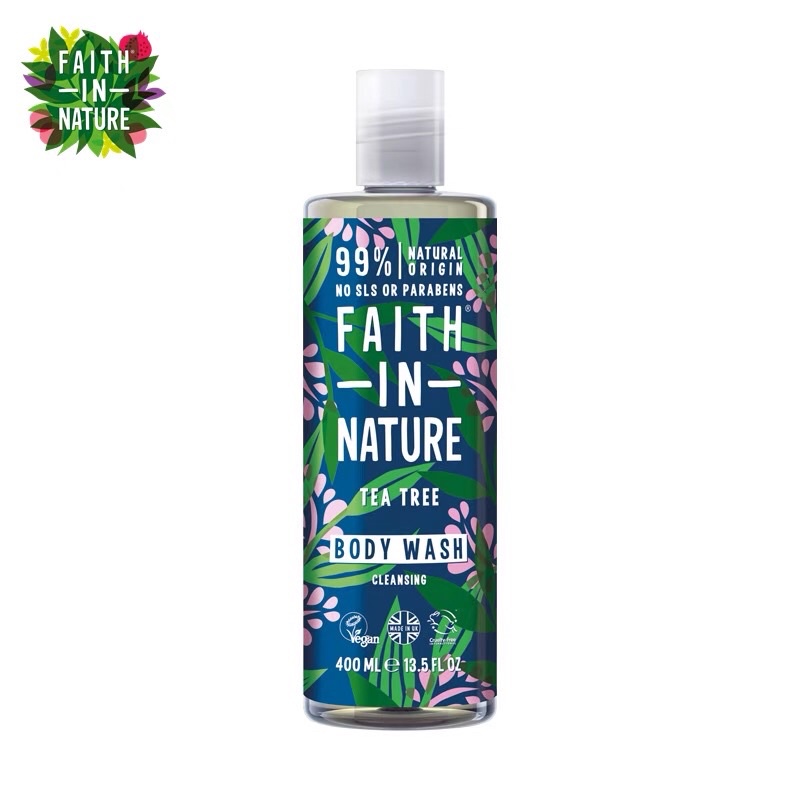 Sữa Tắm Faith In Nature Tea Tree Body Wash 400ml