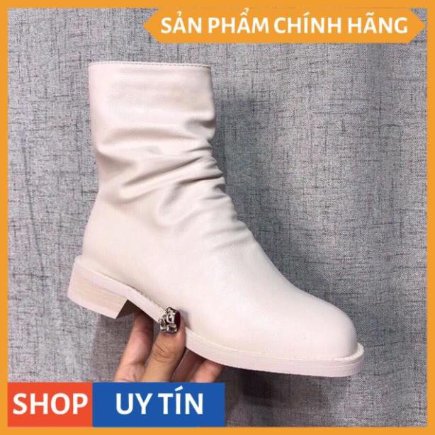 Bốt Nữ Nhũn Cao Cổ Hàn Quốc Xịn Xò