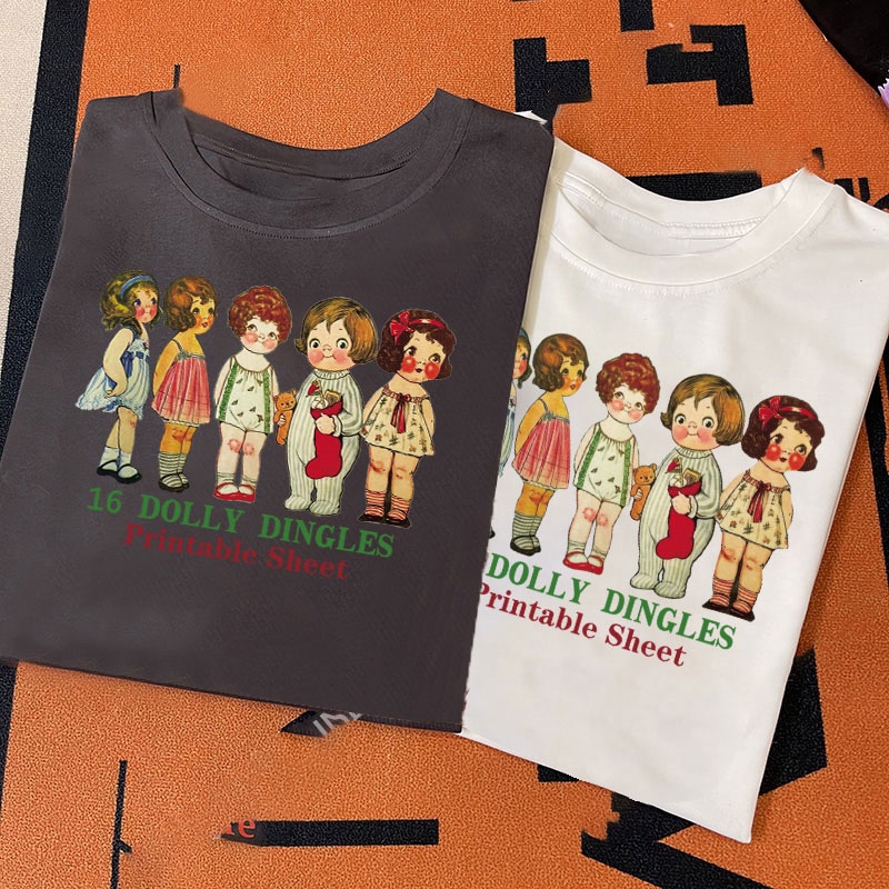 NRVP Áo thun tay ngắn cổ tròn thời trang mùa hè phong cách Hàn Quốc 2022