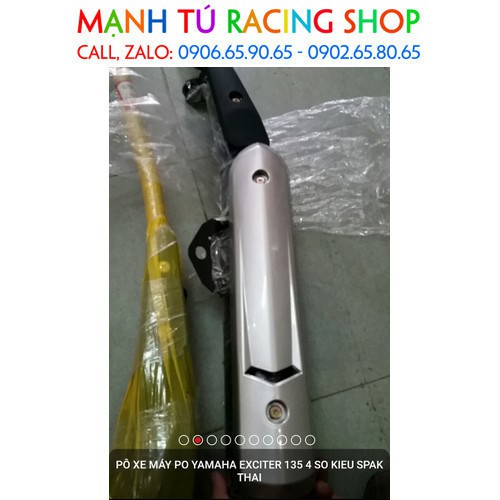 pô xe exciter 135 kiểu 2010 gắn cho 135 đời 2011 5so - PO664