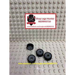 Lego phụ kiện Moc : Combo 4 bánh có lốp mỏng ( loại nhỏ )