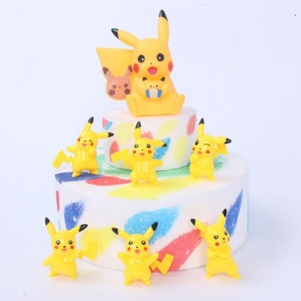 Mô Hình Pikachu Trang Trí Bánh Kem Sinh Nhật Cho Bé