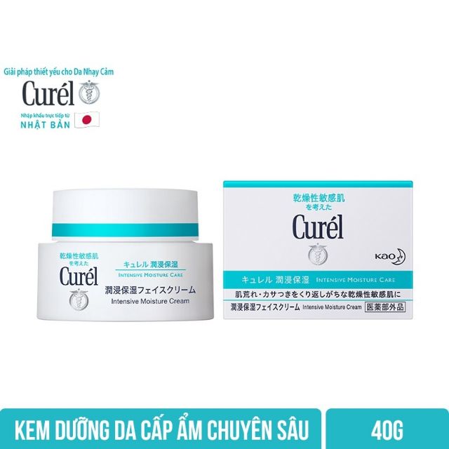 Kem dưỡng ẩm chống lão hóa curel intensive moisture cream 