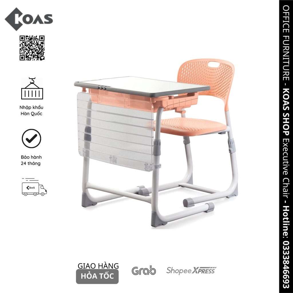 Bộ bàn ghế học sinh Koas nhập khẩu hàn quốc RoyPlus