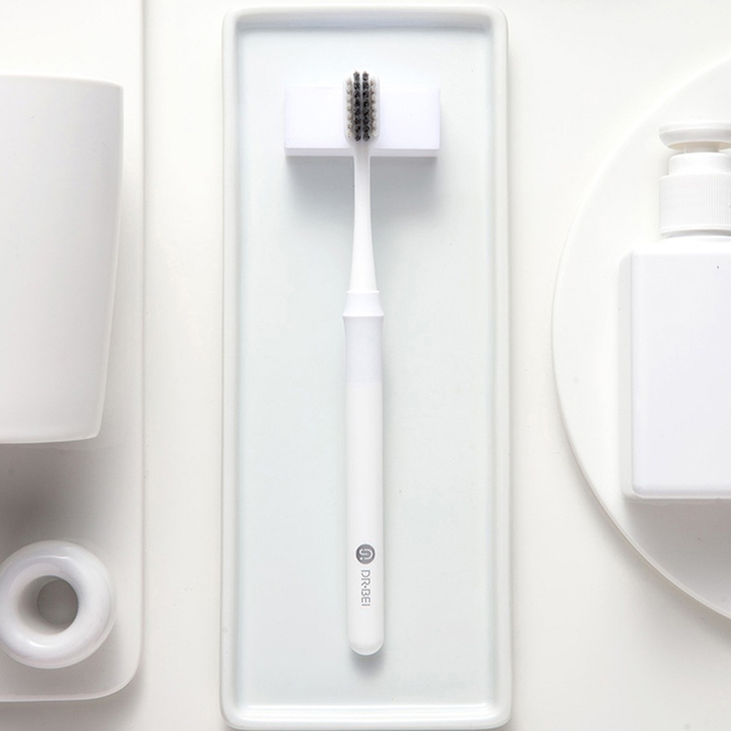 Xiaomi Youpin Bàn chải đánh răng Dr.Bei bằng tre làm sạch sâu có hộp đựng mang theo khi đi du lịch