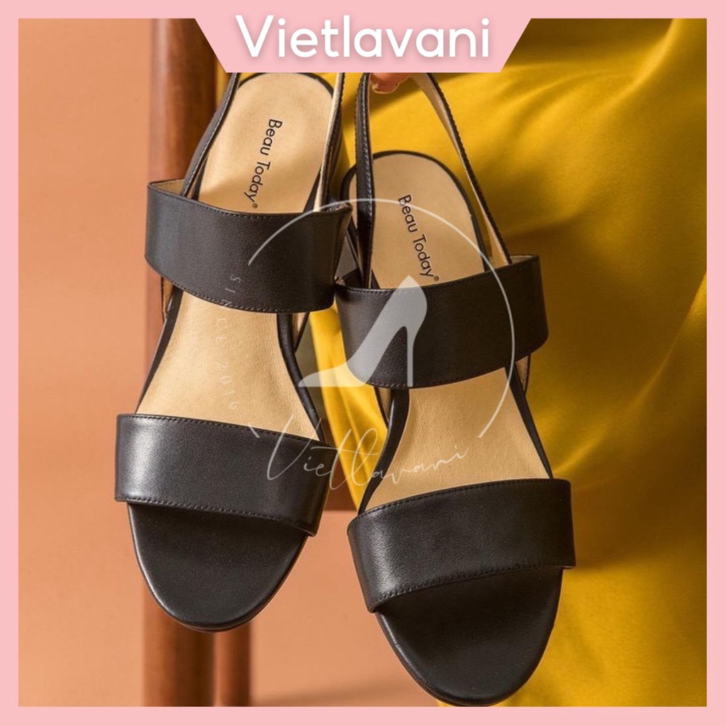 Sandal 2 quai bản to 5 phân mã LNS14 đi học và đi chơi dễ phối đồ phong cách trẻ trung