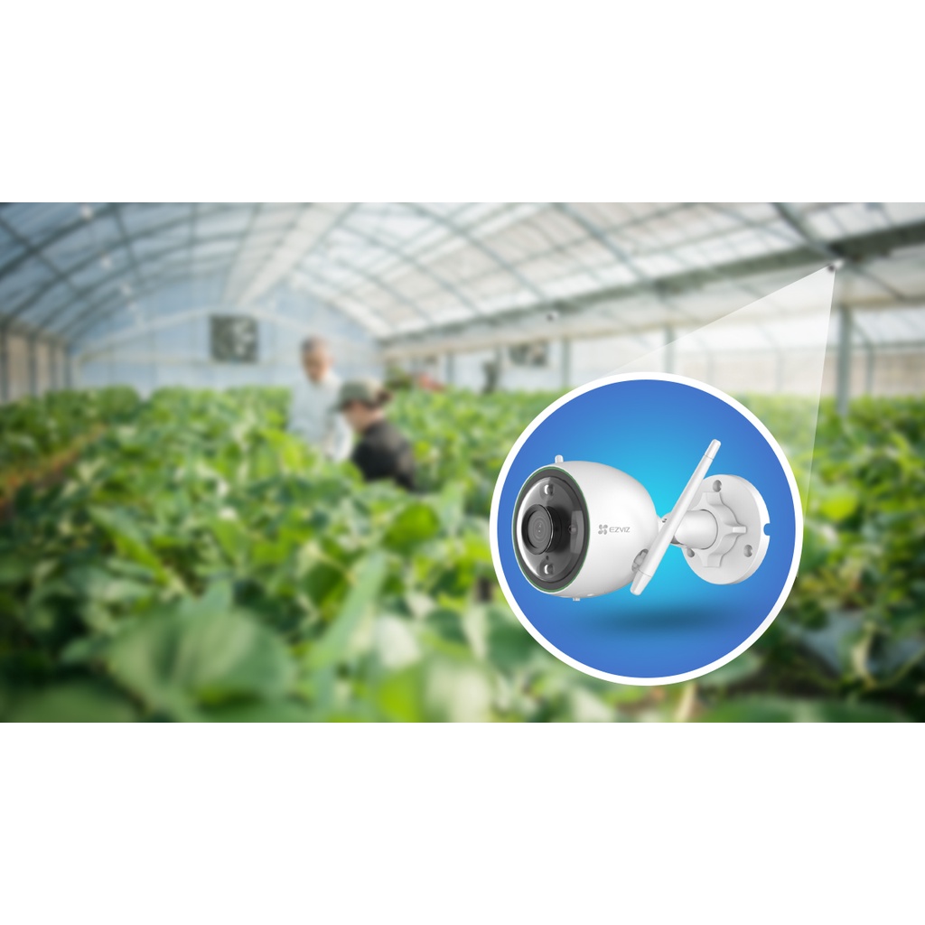 CAMERA WIFI TÍCH HỢP AI EZVIZ C3N 1080P BAN ĐÊM CÓ MÀU-PHÂN BIỆT NGƯỜI VÀ XE-THÔNG BÁO VỀ ĐIỆN THOẠI