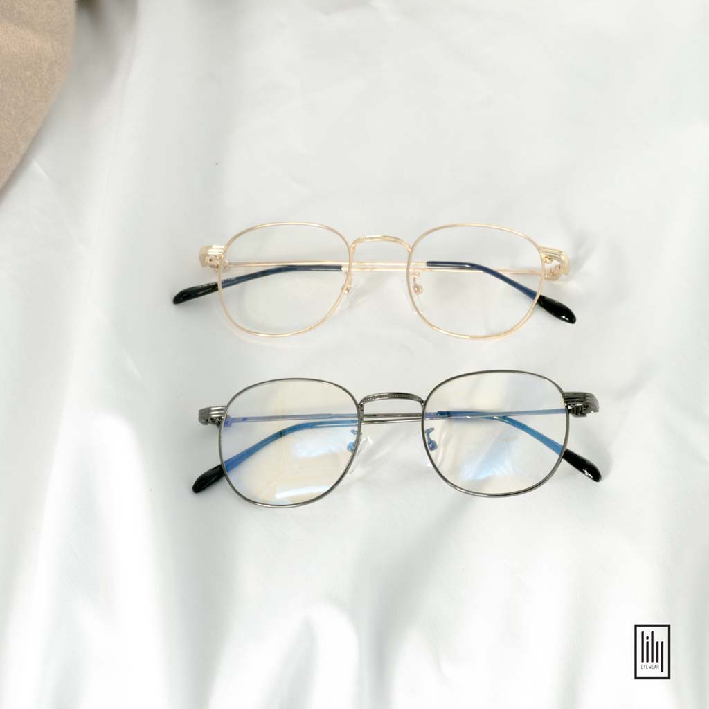 Gọng Kính Cận Kim Loại NB1910 - Gọng Kính Mắt Tròn