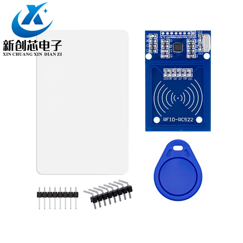 Mô Đun Ăng Ten Không Dây Mfrc-522 13.56 Mhz Rfid Cho Arduino Ic Key Spi Writer Ic