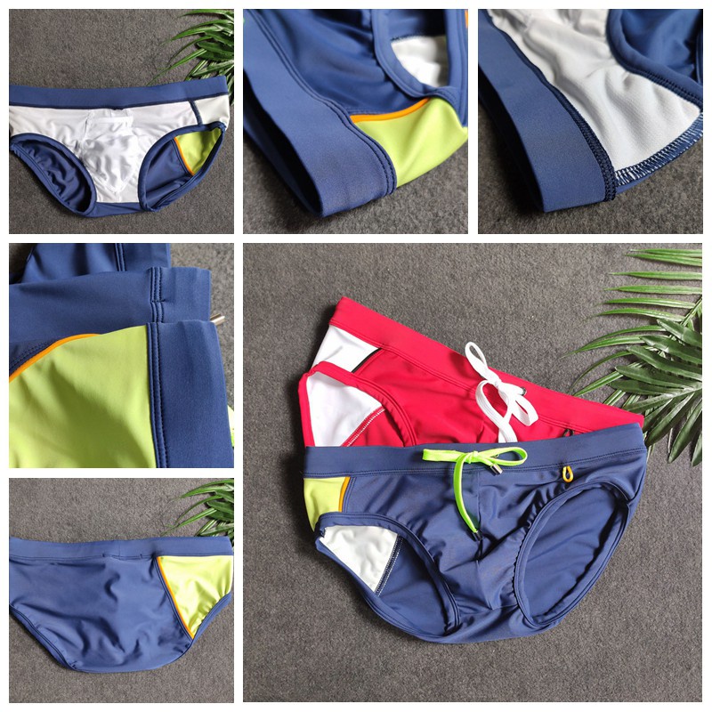 Quần bơi tam giác màu sắc đơn giản cho nam
 | BigBuy360 - bigbuy360.vn