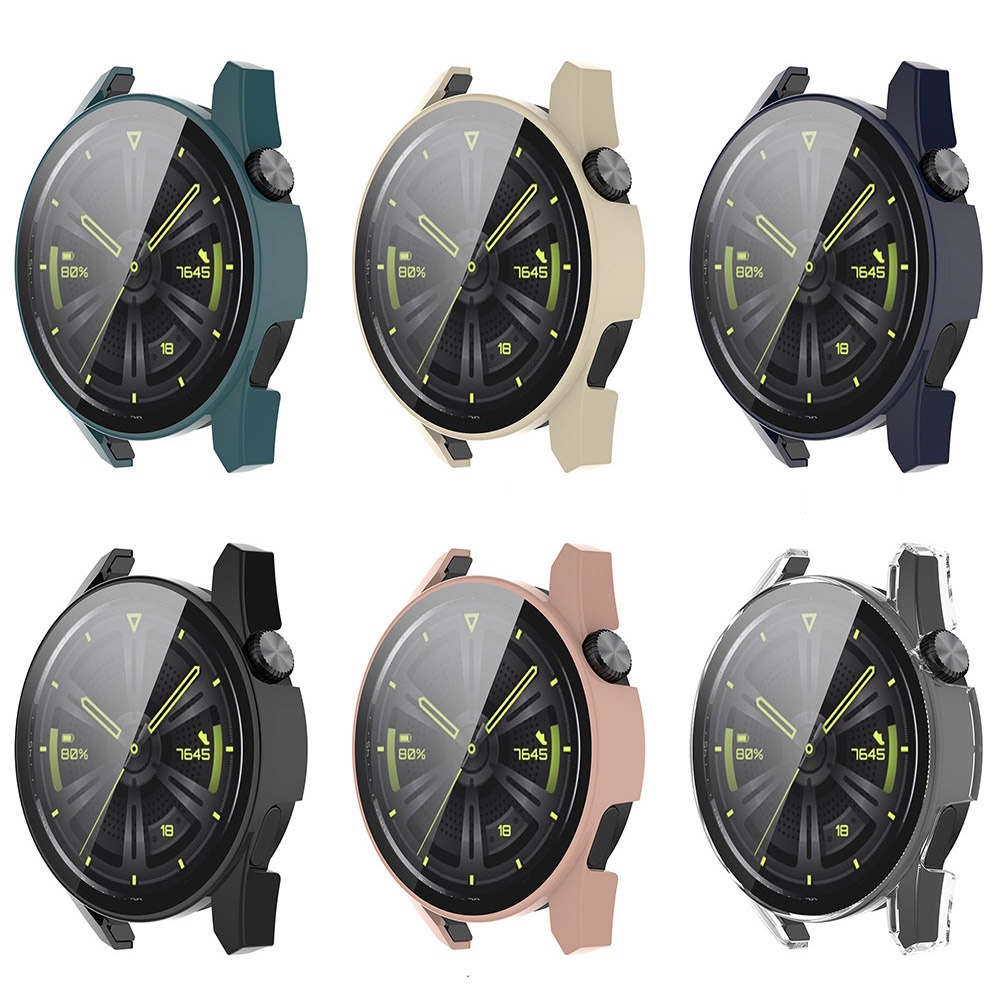 Ốp Bảo Vệ Mặt Đồng Hồ Thông Minh Huawei Watch GT 3 GT3 42mm 46mm + Kính Cường Lực