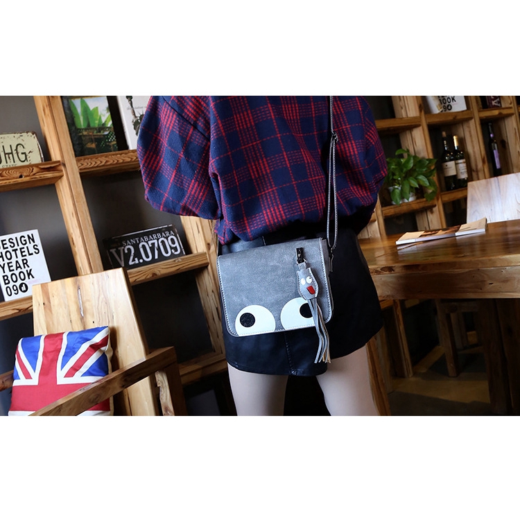 Túi da đeo chéo MOLAMGO phong cách Hàn Quốc thanh lịch dành cho nữ