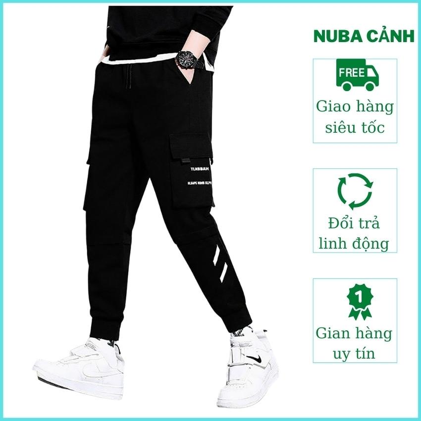 Quần jogger nam túi hộp,chất vải kaki,cá tính trẻ trung,NUCA 12 tcs