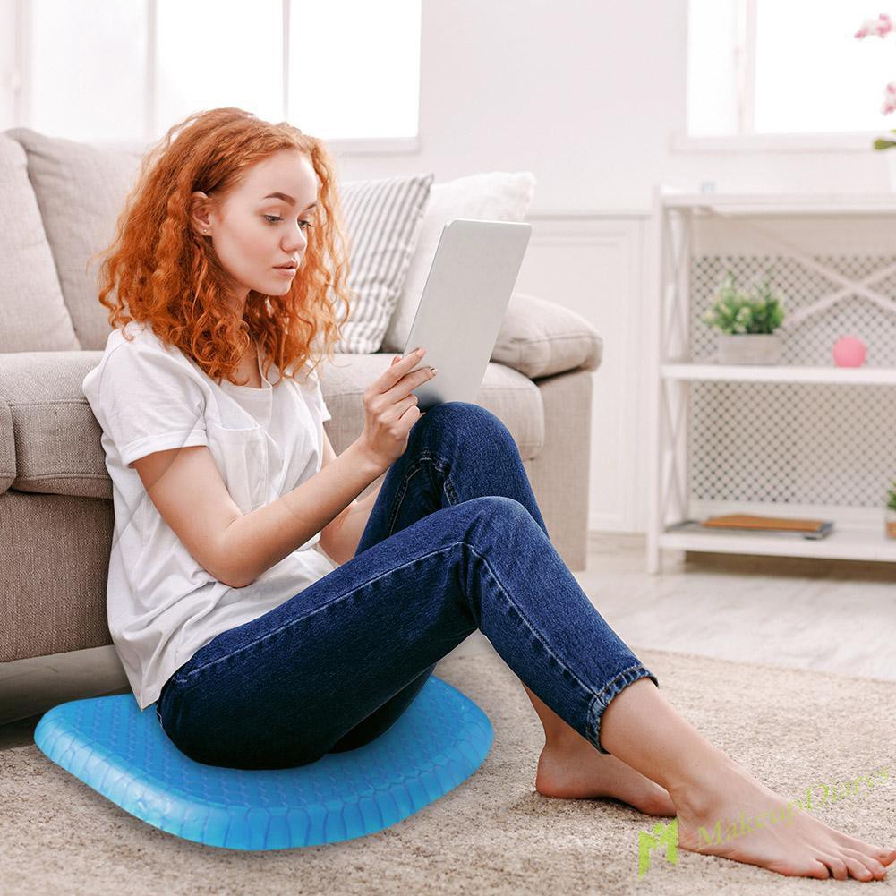 【New Arrival】Home Gel Cushion Sofa Chair Elastic Massage Pad Breathable Flexible Cushion