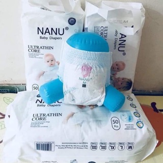 Bỉm quần nanu xuất nhật combo 50 miếng /m/l/xl/xxl/xxl