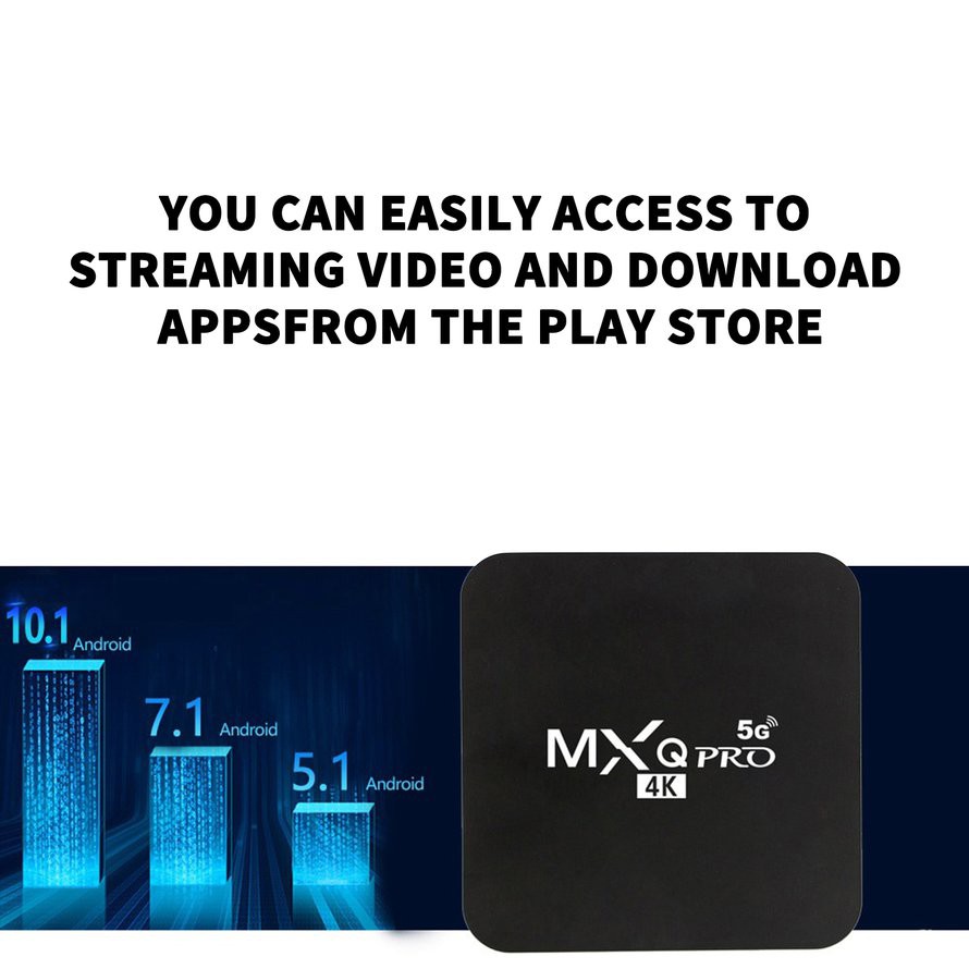 Hộp Điều Khiển Từ Xa Mxqpro5G 4k Cho Tv Thông Minh