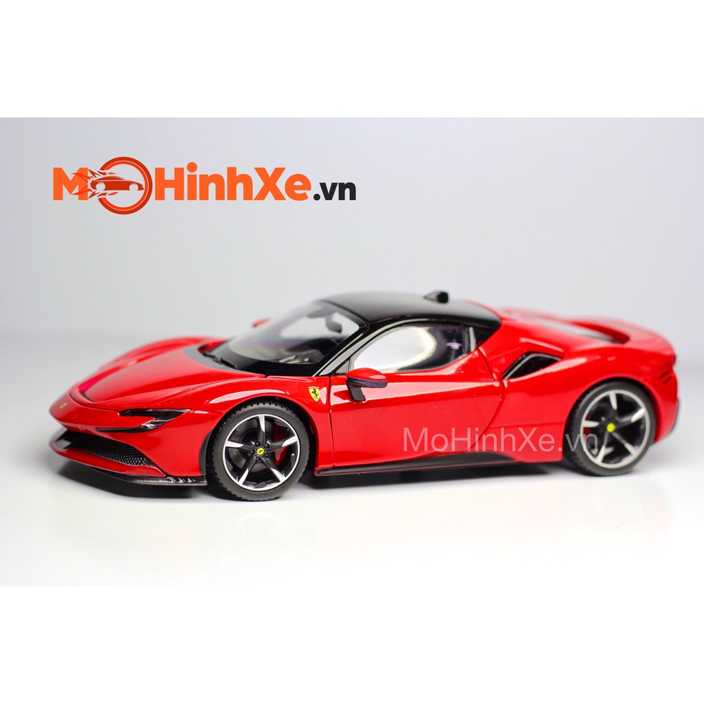 MÔ HÌNH XE FERRARI SF90 1:24 BBURAGO