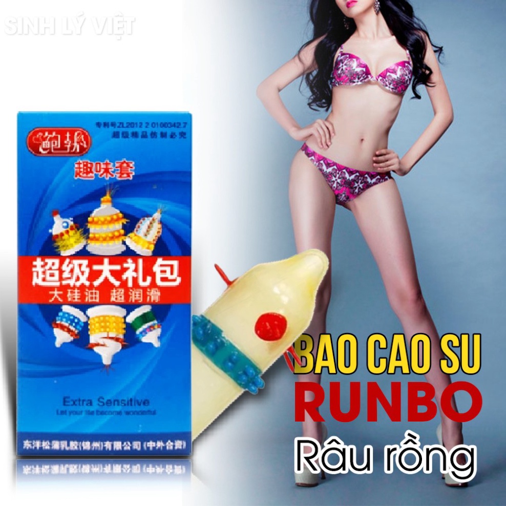 Bao Cao Su Gai Runbo Hộp 6c- Tăng Hưng Phấn Kéo Dài Quan Hệ Giúp Nàng Hưng Phấn Tột Đỉnh.