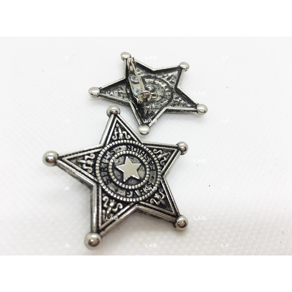 Pin cài áo huy hiệu - Sheriff (chiếc)