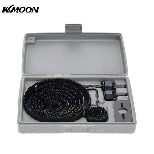Mũi Khoan Khoét Lỗ Tròn Thạch Cao, gỗ - 13 size vành khoét 19, 22, 25, 28, 32, 38, 44, 54, 64, 76, 89, 102, Ø127mm