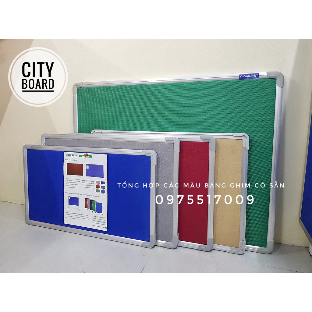 Bảng ghim tài liệu , KT: 40x60cm, 60x80cm  dòng Standard - Bảng Cường Thúy,