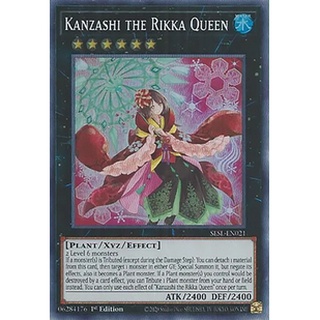 Mua Thẻ bài Yugioh - TCG - Kanzashi the Rikka Queen / SESL-EN021 