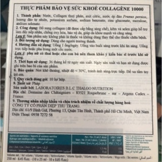 Collagen Thalgo 10000 mg Pháp 9/25