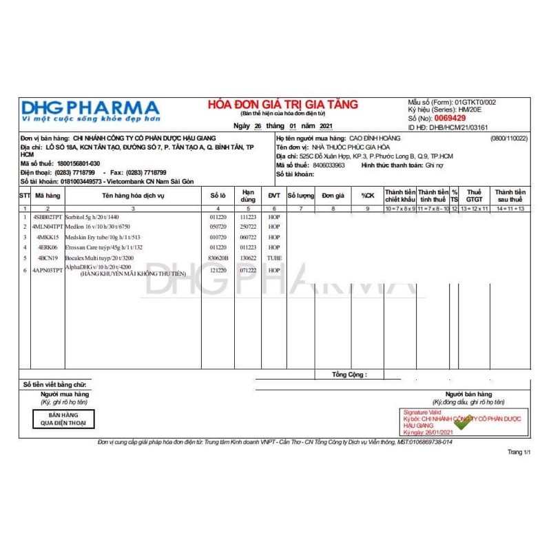 Viên sủi Bocalex Multi (Dược Hậu Giang - DHG Pharma) - Bổ sung vitamin, tăng đề kháng, phục hồi sức khỏe, chơi thể thao