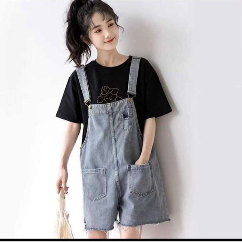yếm đùi bò rách gấu siêu kute | BigBuy360 - bigbuy360.vn