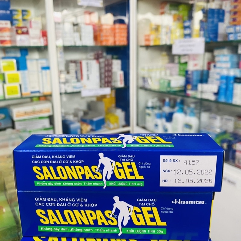 ✅[CHÍNH HÃNG] Salonpas Gel Tuýp 30g