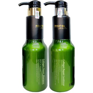 Dầu gội - xả phục hồi tóc hư tổn Sophia Collagen Platinum
