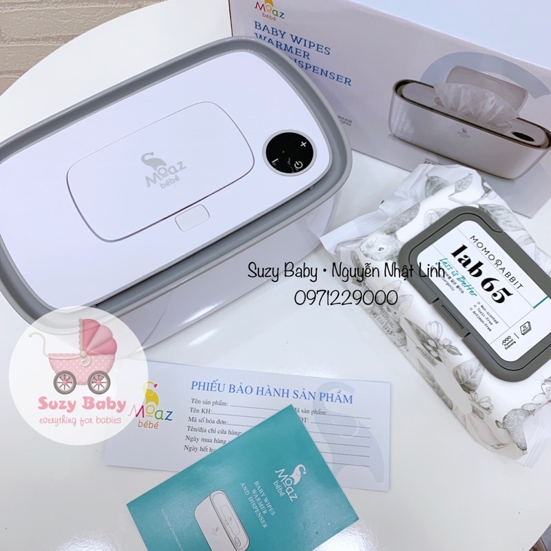 MÁY LÀM ẤM KHĂN ƯỚT MOAZ BEBE