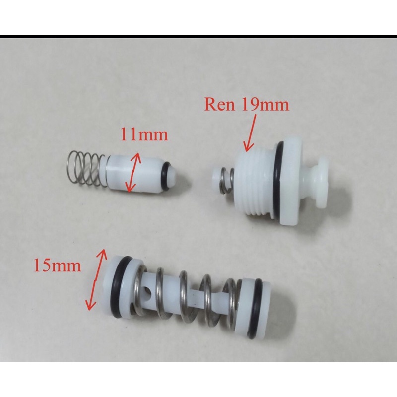 Combo 3 phụ kiện máy rửa xe, bộ phận đóng ngắt rơle ren 19