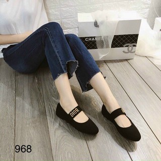 Giày búp bê tăm di or mã 968
