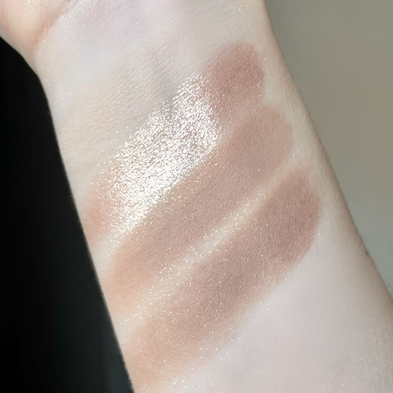 Bảng phấn mắt DIKALU bốn màu lì và ánh ngọc trai thời trang