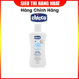 Dầu gội chiết xuất Hoa cúc 0M+ Chicco 200ml chiết xuất tự nhiên, giúp làm mềm, dưỡng ẩm tóc, an toàn cho bé