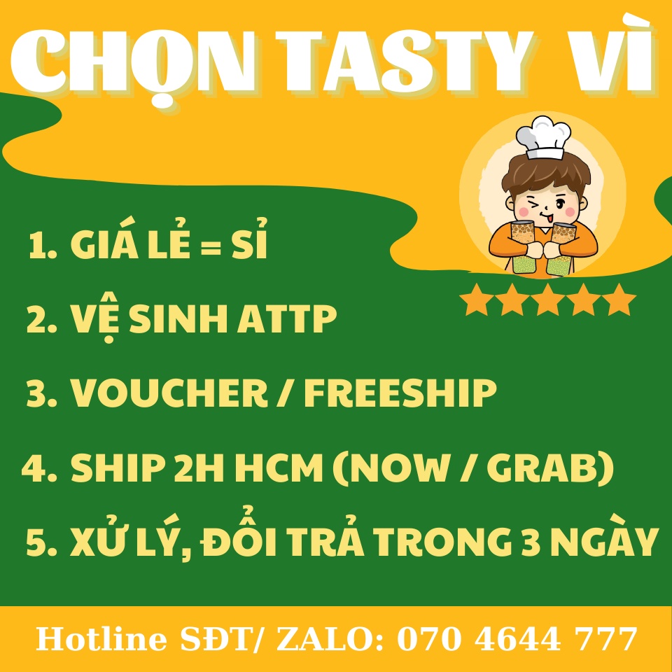 Mận Chanh Muối Ớt Tatsy Food | Hàng chất thượng hạng | HOÀN ĐỔI 100% nếu không như mô tả