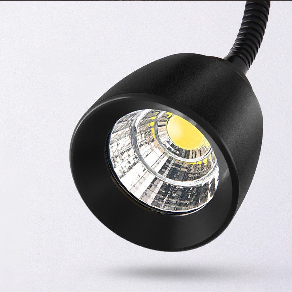 Đèn Led đọc sách đầu giường BOFIT 5W nguồn 220V, Ánh sáng chiếu rọi điểm, Loại gắn tường và bàn học