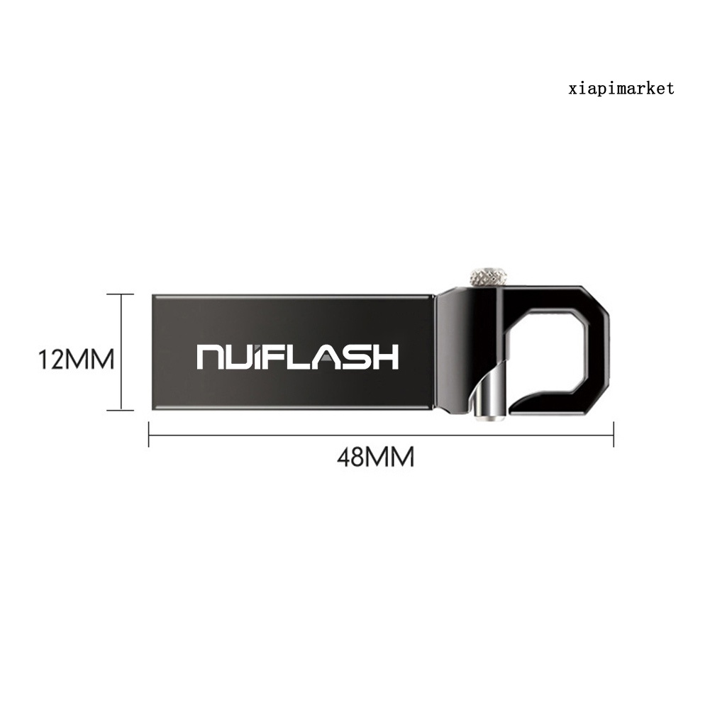 MAT_Nuiflash 4-128GB Metal Mini USB 3.0 Disk Data Storage Flash Drive for PC Laptop