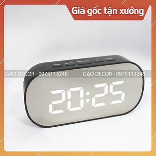 Gạo Decor - Đồng hồ LED mặt gương