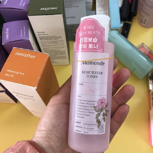 Toner Mamonde - Nước hoa hồng Mamonde Toner 150ml