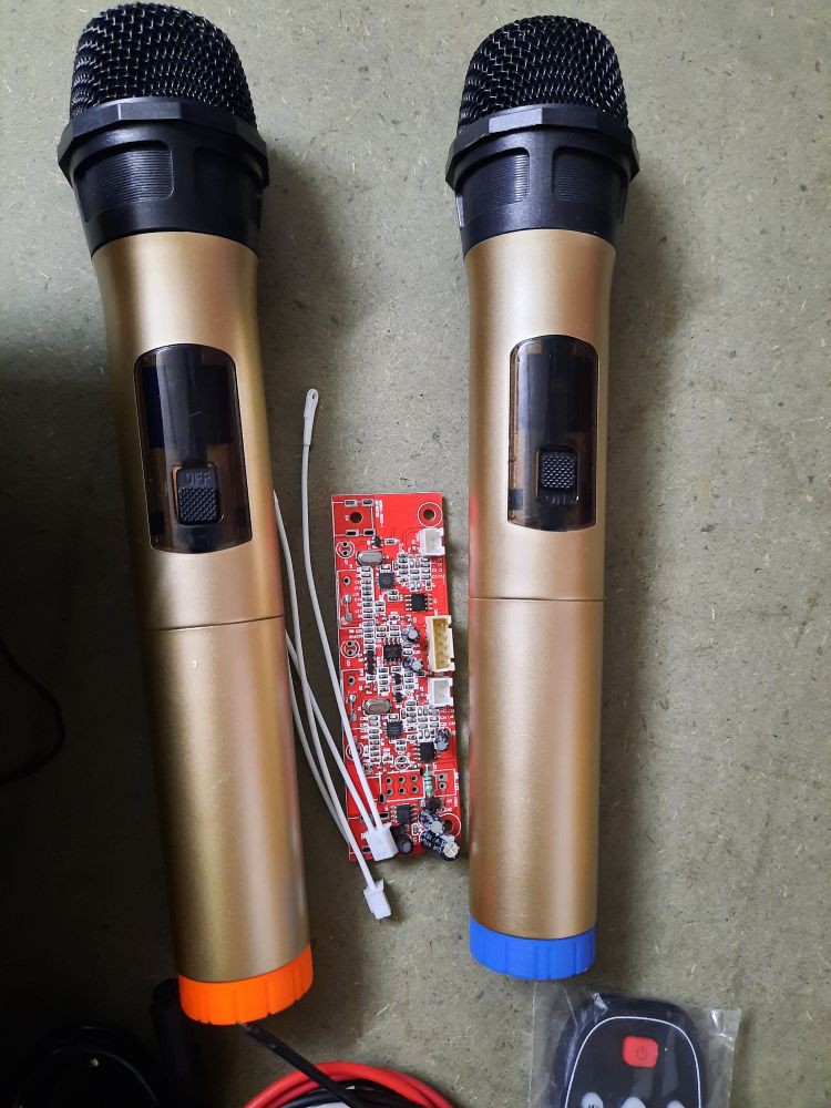 Mạch Loa Kéo Trọn Bộ bass 20- 30- 40 -Kèm 2 Tay Micro