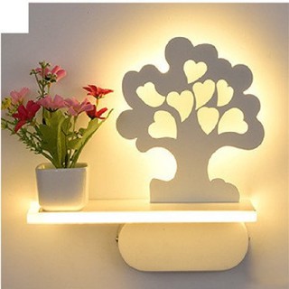 Đèn led gắn tường trang trí hình cây c6521
