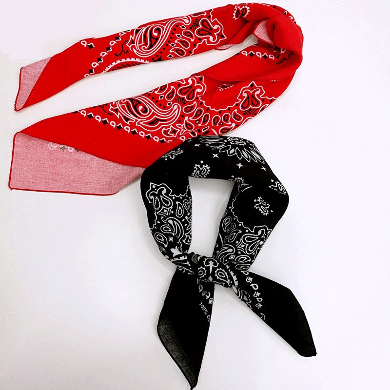 Khăn bandana khăn turban vải size 60*60cm